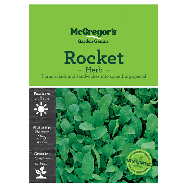 Herb Rocket Seeds - Herb and Vegetable