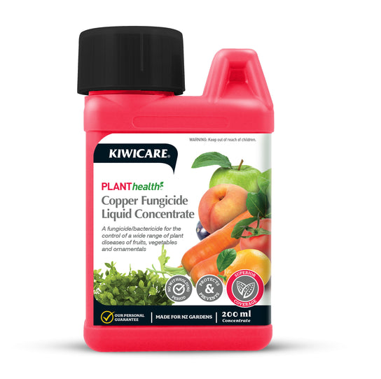 Kiwicare Copper Fungicide Liquid Concentrate 200 ml Backyard Living