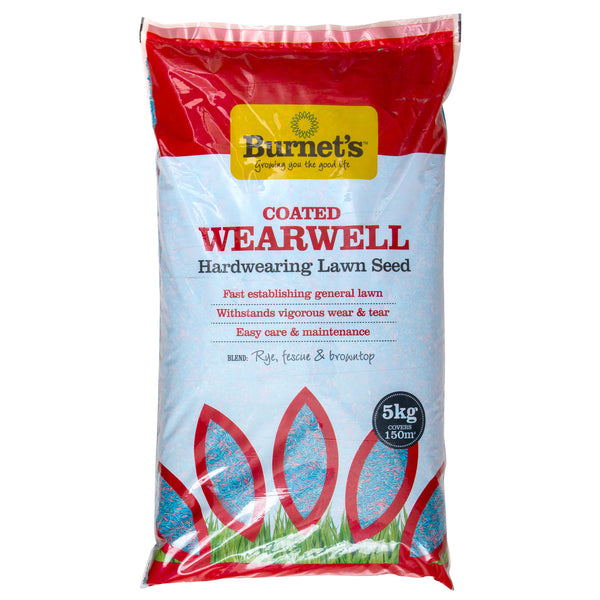Burnets' Wearwell Coated Lawn Seed - Grass Seed
